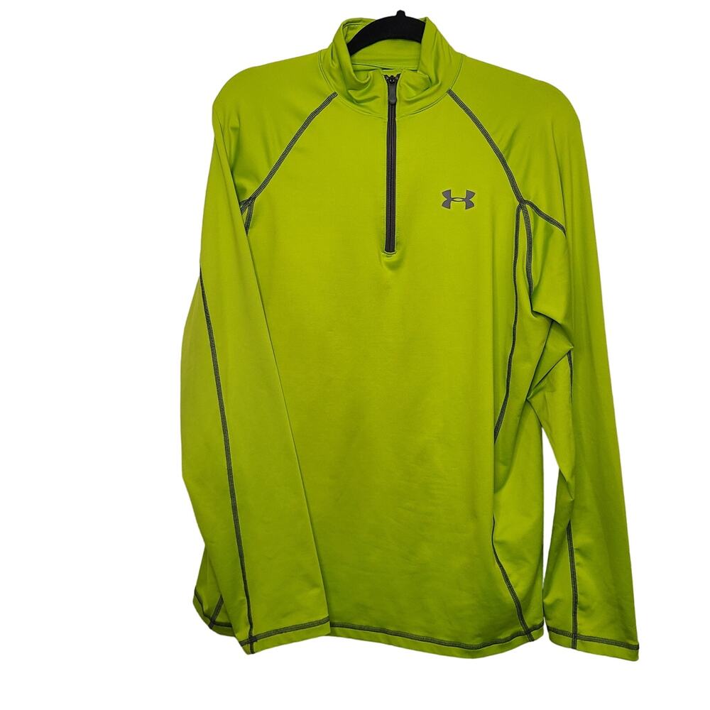 Under Armour Green Athleisure Top Loose Fit Athletic Exercise Womens Medium